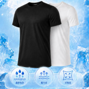 모던프로 드라이 반팔 티셔츠 5장 땀 흘려도 뽀송 파격세일 특가 블랙
