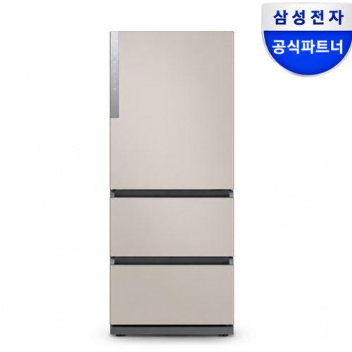 김치냉장고 삼성전자 비스포크 3도어 328L RQ33DG71J2ET 에센셜베이지